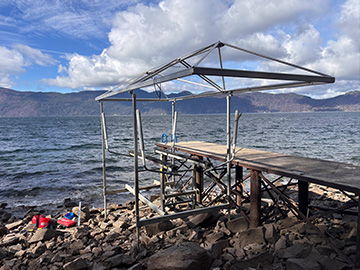 Boat lift Installation and maintenance