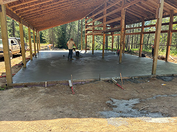 Concrete Interior and exterior flatwork