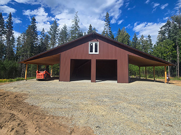 Pole barns